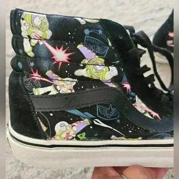 Vans x Toy Story Unisex Sk8-Hi Buzz Lightyear Sneakers M9 W 10.5 - Picture 10 of 14